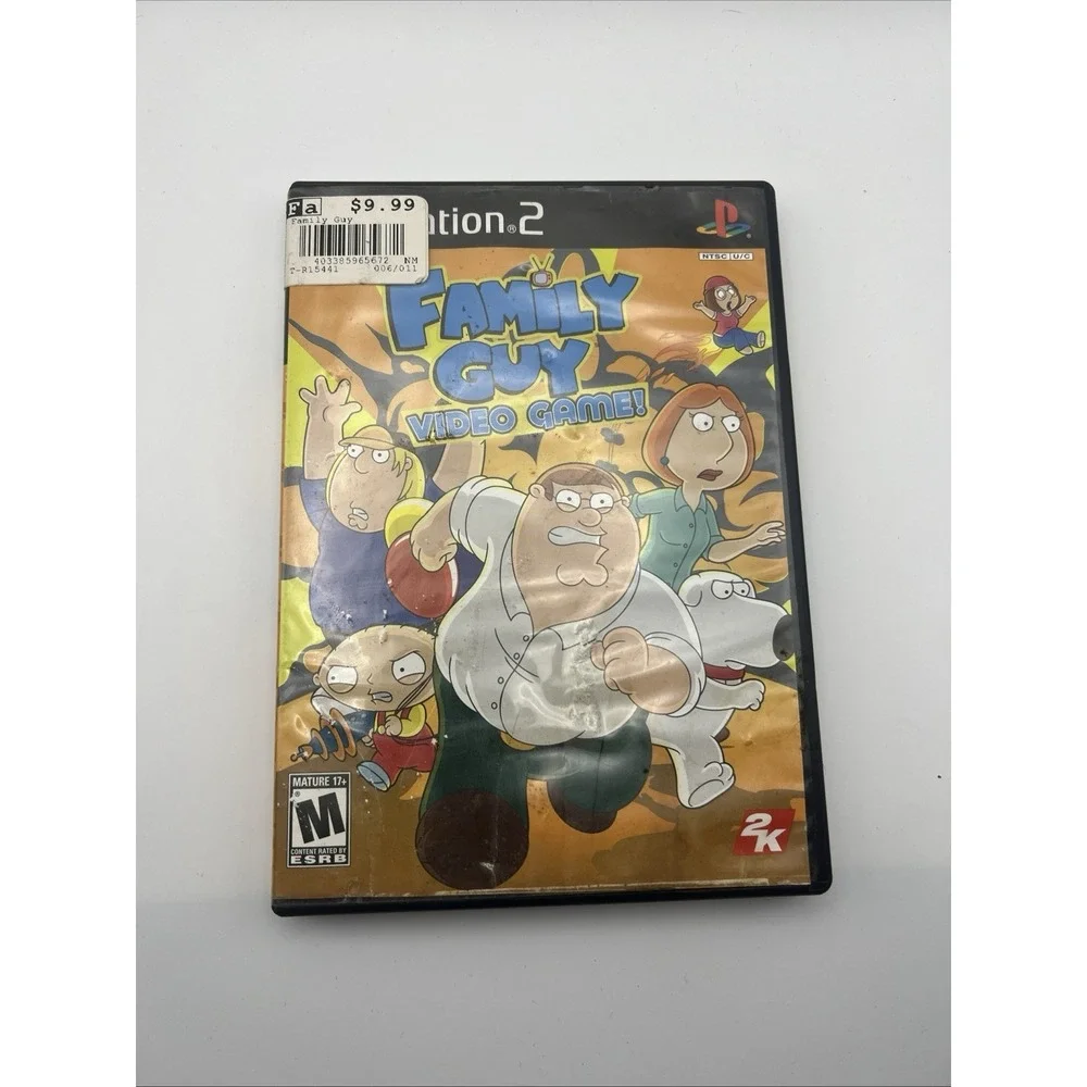 PS2 - Family Guy Video Game! (No Manual) TESTED AND WORKING See Description